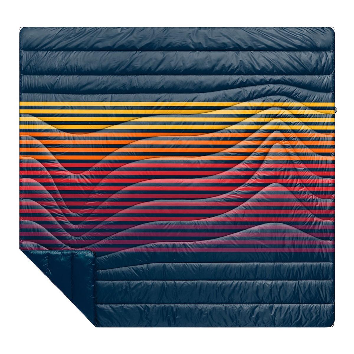 Rumpl Original Puffy Blanket in Deepwater Rays
